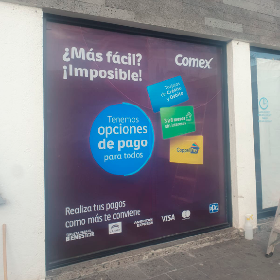Estructura publicitaria instalada en Querétaro - proyecto 6